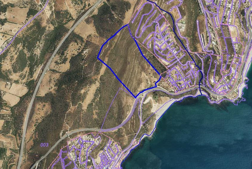 Infinity Bay plot boundary from the architect’s draft report